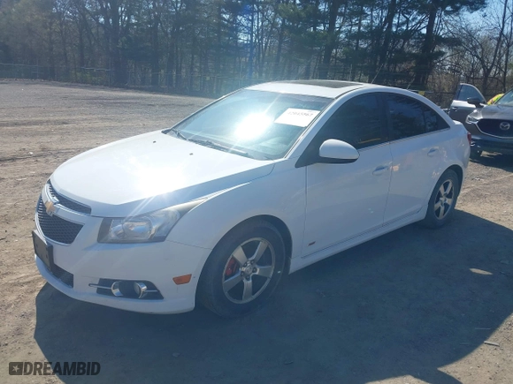 2012 Chevrolet Cruze LT w/1LT with VIN 1G1PF5SC5C7288264, listed as a IAAI auction lot 42045567 with 186,642 mi miles. Bid and sale history available at carsss.com. Image 6.