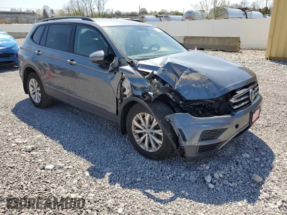 2018 Volkswagen Tiguan S with VIN 3VV0B7AX0JM111971, listed as a Copart auction lot 54485955 with 98,716 mi miles and Salvage Title. Bid and sale history available at DreamBid. Image 4.