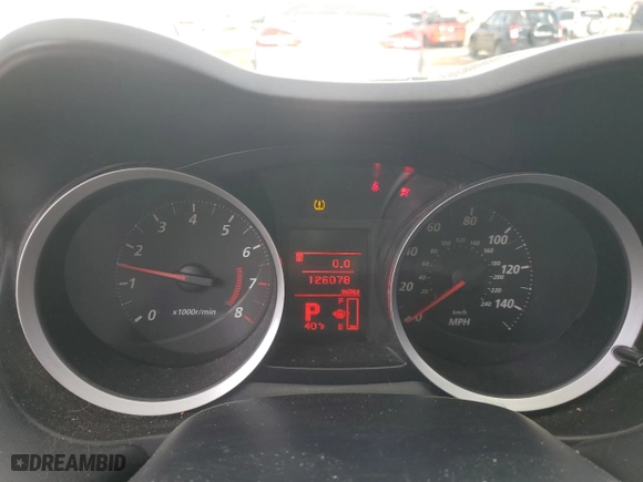 2011 Mitsubishi Lancer ES with VIN JA32U2FUXBU005638, listed as a Copart auction lot 42719695 with 126,078 mi miles and Salvage Title. Bid and sale history available at carsss.com. Image 9.