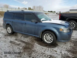 2019 Ford Flex SE with VIN 2FMGK5B88KBA15352, listed as a Copart auction lot 44358405 with 182,538 mi miles and Salvage Title. Bid and sale history available at carsss.com. Image 4.