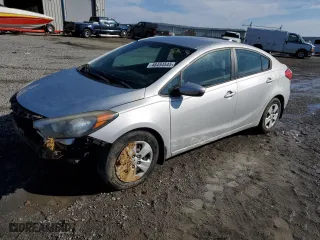 2015 Kia Forte LX with VIN KNAFK4A68F5404963, listed as a Copart auction lot 46454545 with 188,271 mi miles and Salvage Title. Bid and sale history available at carsss.com. Image 1.