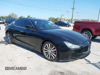 2015 Maserati Ghibli z VIN ZAM57XSA1F1133056, wystawiony jako IAAI lot #41719670 z przebiegiem Nie podano mil oraz . Historia ofert i sprzedaży dostępna na DreamBid. Obrazek 1.