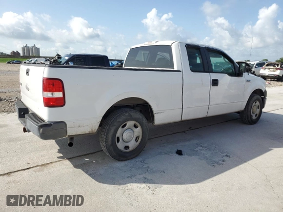 2007 Ford F-150 STX with VIN 1FTRX12W37FA72568, listed as a Copart auction lot 61744915 with 217,479 mi miles and Clean title. Bid and sale history available at DreamBid. Image 3.