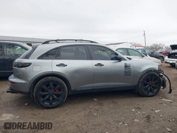 2008 Infiniti FX z VIN JNRAS08W58X204626, wystawiony jako IAAI lot #40947823 z przebiegiem 149 734 mil mil oraz . Historia ofert i sprzedaży dostępna na DreamBid. Obrazek 14.