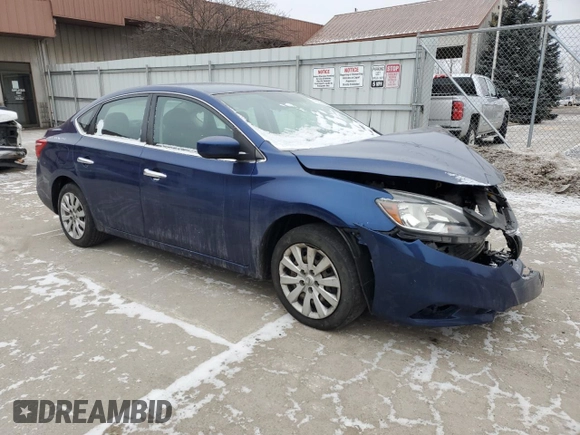 2018 Nissan Sentra S with VIN 3N1AB7AP8JY276553, listed as a Copart auction lot 41865585 with 94,976 mi miles and Non Repairable. Bid and sale history available at carsss.com. Image 4.