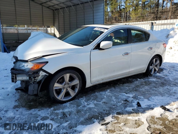 2014 Acura ILX Premium Pkg with VIN 19VDE1F51EE007428, listed as a Copart auction lot 87689375 with 158,070 mi miles and Salvage Title. Bid and sale history available at carsss.com. Image 1.