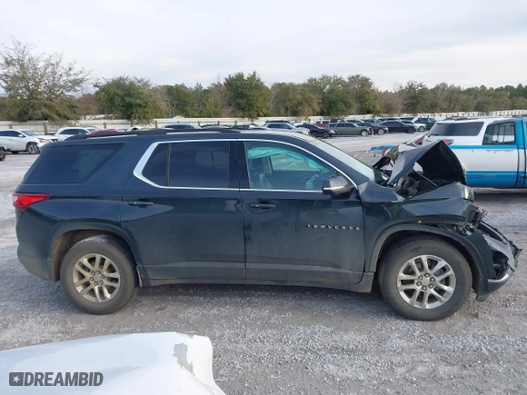 2021 Chevrolet Traverse LT Leather with VIN 1GNERHKW5MJ115986, listed as a IAAI auction lot 41420730 with 122,518 mi miles. Bid and sale history available at carsss.com. Image 13.