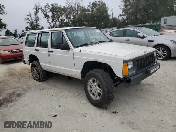 1996 Jeep Cherokee SE z VIN 1J4FJ28S7TL256478, wystawiony jako Copart lot #47164985 z przebiegiem 195 800 mil mil oraz Nie do naprawy • Non repairable. Historia ofert i sprzedaży dostępna na DreamBid. Obrazek 4.