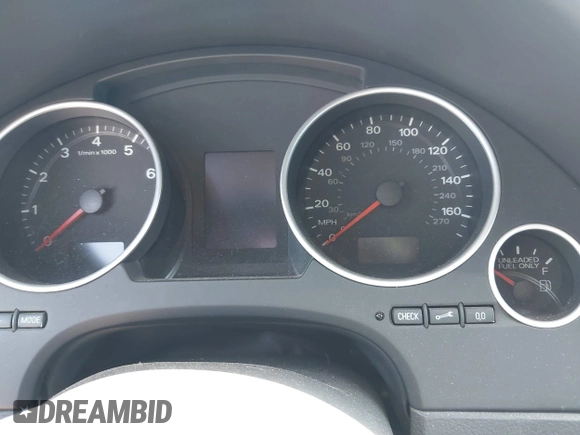 2007 Audi A4 3.2L with VIN WAUDH48HX7K029660, listed as a IAAI auction lot 42554724 with 128,445 mi miles and . Bid and sale history available at DreamBid. Image 7.