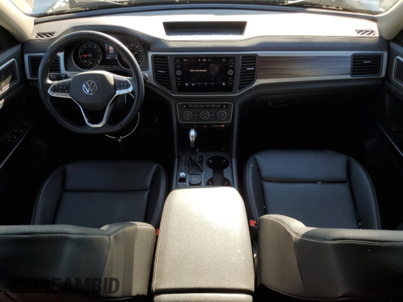 2021 Volkswagen Atlas SE with VIN 1V2LP2CA5MC521520, listed as a Copart auction lot 53518455 with 49,657 mi miles and Salvage title. Bid and sale history available at DreamBid. Image 8.