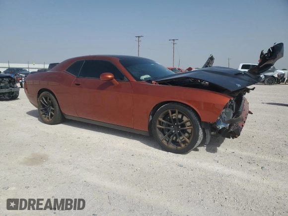 2022 Dodge Challenger R/T Scat Pack z VIN 2C3CDZFJ8NH109304, wystawiony jako Copart lot #54798825 z przebiegiem 23 845 mil mil oraz Szkoda całkowita • Salvage title. Historia ofert i sprzedaży dostępna na DreamBid. Obrazek 4.