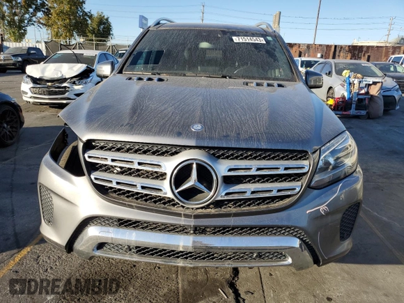 2017 Mercedes-Benz GLS 450 with VIN 4JGDF6EE8HA921164, listed as a Copart auction lot 71514543 with 69,923 mi miles and . Bid and sale history available at DreamBid. Image 5.