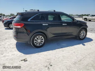 2017 Kia Sorento LX V6 with VIN 5XYPG4A53HG203563, listed as a Copart auction lot 50614385 with 125,307 mi miles and Salvage Title. Bid and sale history available at carsss.com. Image 3.