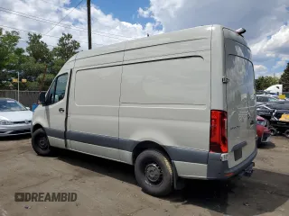 2024 Mercedes-Benz Sprinter with VIN W1Y4NBHY0RT168737, listed as a Copart auction lot 59453224 with 5,717 mi miles and Salvage Title. Bid and sale history available at DreamBid. Image 2.