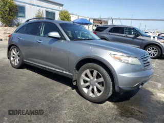 2008 Infiniti FX with VIN JNRAS08U08X101225, listed as a Copart auction lot 51863325 with 126,822 mi miles and Salvage title. Bid and sale history available at DreamBid. Image 4.