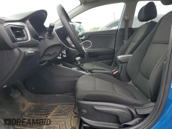 2022 Kia Rio S with VIN 3KPA24AD5NE431360, listed as a Copart auction lot 52287245 with 81,019 mi miles and Salvage Title. Bid and sale history available at carsss.com. Image 7.