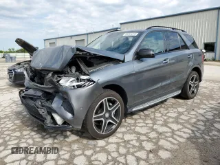 2017 Mercedes-Benz GLE 350 with VIN 4JGDA5HB3HA882820, listed as a Copart auction lot 56204375 with 90,436 mi miles and Salvage title. Bid and sale history available at DreamBid. Image 1.