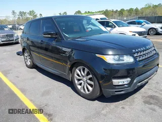 2014 Land Rover Range Rover Sport HSE with VIN SALWR2WF6EA382200, listed as a IAAI auction lot 41876291 with 80,048 mi miles. Bid and sale history available at carsss.com. Image 1.