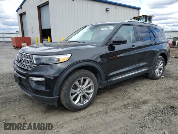 2024 Ford Explorer Limited with VIN 1FMSK8FHXRGA05785, listed as a Copart auction lot 52346195 with 30,945 mi miles and Salvage Title. Bid and sale history available at carsss.com. Image 1.
