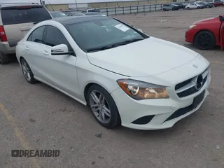 2016 Mercedes-Benz CLA with VIN WDDSJ4EB3GN322304, listed as a IAAI auction lot 41349459 with 159,347 mi miles. Bid and sale history available at carsss.com. Image 1.