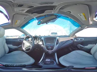 2012 Hyundai Veloster w/Gray Int with VIN KMHTC6AD2CU074277, listed as a Copart auction lot 44045205 with 180,489 mi miles and Salvage title. Bid and sale history available at DreamBid. Image 12.