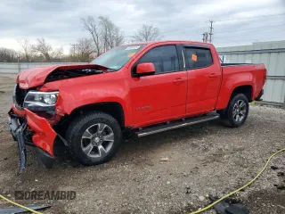 2015 Chevrolet Colorado 2WD Z71 with VIN 1GCGSCE36F1250200, listed as a Copart auction lot 53397035 with 36,256 mi miles and Salvage title. Bid and sale history available at DreamBid. Image 1.