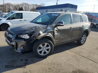 2011 Toyota RAV4 Ltd with VIN 2T3DK4DV1BW055189, listed as a Copart auction lot 48860955 with 176,798 mi miles and Non Repairable. Bid and sale history available at carsss.com. Image 1.