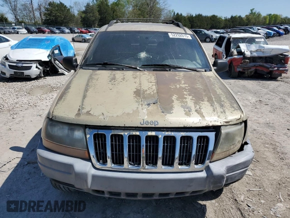 2001 Jeep Grand Cherokee Laredo с VIN 1J4GX48S11C536456, выставлен на аукционе Copart как лот 52292015 с пробегом 201 672 миль миль и Списание • Salvage title. История ставок и продаж доступна на DreamBid. Изображение 5.