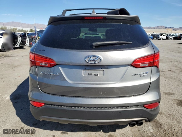 2015 Hyundai Santa Fe Sport with VIN 5XYZW4LA9FG271580, listed as a Copart auction lot 48326065 with 102,038 mi miles and Salvage Title. Bid and sale history available at carsss.com. Image 6.