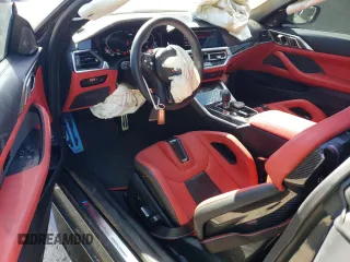 2022 BMW M4 Competition xDrive with VIN WBS43AZ0XNCJ95430, listed as a Copart auction lot 46249254 with 5,442 mi miles. Bid and sale history available at carsss.com. Image 8.