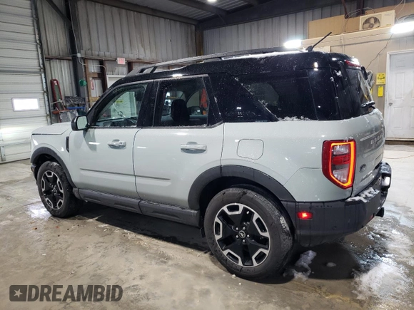 2022 Ford Bronco Sport Outer Banks with VIN 3FMCR9C65NRD25964, listed as a Copart auction lot 47564285 with 22,611 mi miles and Salvage title. Bid and sale history available at DreamBid. Image 2.