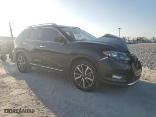 2019 Nissan Rogue SL with VIN 5N1AT2MT2KC738858, listed as a Copart auction lot 45504175 with 90,776 mi miles and Non Repairable. Bid and sale history available at carsss.com. Image 4.