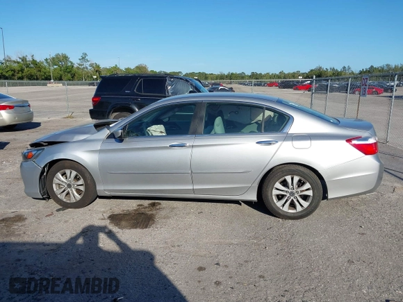 2014 Honda Accord LX with VIN 1HGCR2F37EA074244, listed as a IAAI auction lot 41749915 with 83,916 mi miles and . Bid and sale history available at carsss.com. Image 14.