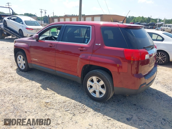2012 GMC Terrain SLE-1 z VIN 2GKALMEKXC6283679, wystawiony jako IAAI lot #42618936 z przebiegiem 179 486 mil mil oraz . Historia ofert i sprzedaży dostępna na DreamBid. Obrazek 3.