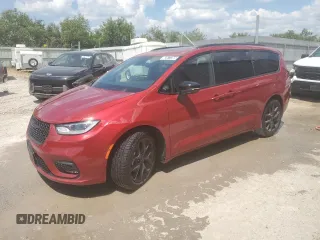2025 Chrysler Pacifica Limited with VIN 2C4RC1GG8SR509270, listed as a Copart auction lot 62577205 with 28,349 mi miles and Clean title. Bid and sale history available at DreamBid. Image 1.