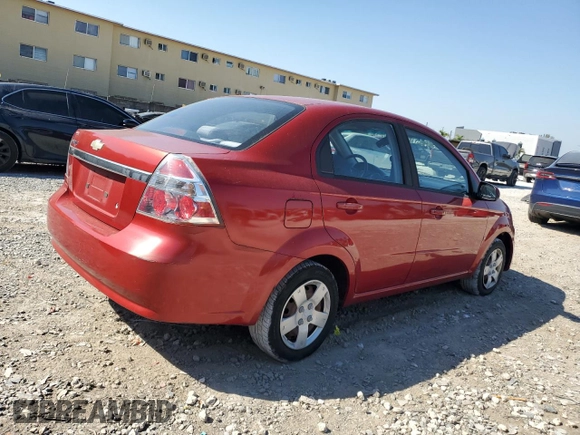 2009 Chevrolet Aveo 1LT z VIN KL1TD56E09B347161, wystawiony jako Copart lot #47420225 z przebiegiem Nie podano mil oraz Szkoda całkowita • Salvage title. Historia ofert i sprzedaży dostępna na DreamBid. Obrazek 3.