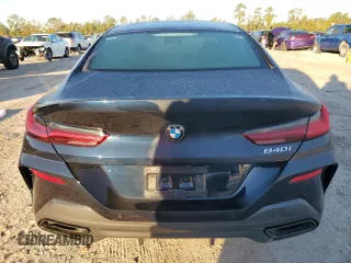 2024 BMW 8 Series 840i with VIN WBAGV2C03RCN18605, listed as a Copart auction lot 81984784 with 0 mi miles and Salvage Title. Bid and sale history available at carsss.com. Image 6.