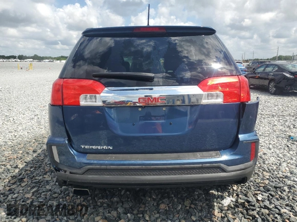 2016 GMC Terrain SLE with VIN 2GKALMEK5G6290027, listed as a Copart auction lot 54821715 with 79,137 mi miles and Salvage Title. Bid and sale history available at carsss.com. Image 6.