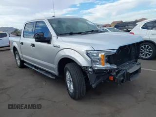 2018 Ford F-150 XL with VIN 1FTEW1CP0JKE59828, listed as a IAAI auction lot 41480930 with 49,135 mi miles. Bid and sale history available at carsss.com. Image 1.