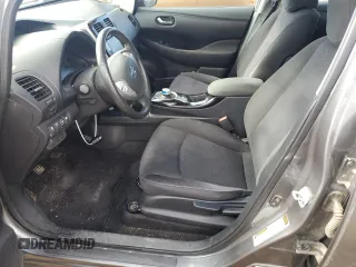 2015 Nissan LEAF SV with VIN 1N4AZ0CP5FC325081, listed as a Copart auction lot 62681513 with 90,329 mi miles. Bid and sale history available at carsss.com. Image 7.