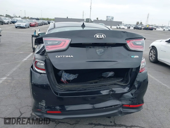 2015 Kia Optima with VIN KNAGM4AD8F5083391, listed as a IAAI auction lot 42150197 with 160,536 mi miles and . Bid and sale history available at carsss.com. Image 16.