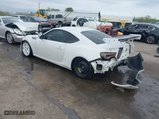 2014 Subaru BRZ Limited with VIN JF1ZCAC1XE9605919, listed as a IAAI auction lot 41936048 with 74,468 mi miles. Bid and sale history available at carsss.com. Image 3.
