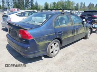 2004 Honda Civic EX with VIN 2HGES26734H582176, listed as a IAAI auction lot 42100181 with 145,456 mi miles and . Bid and sale history available at DreamBid. Image 4.