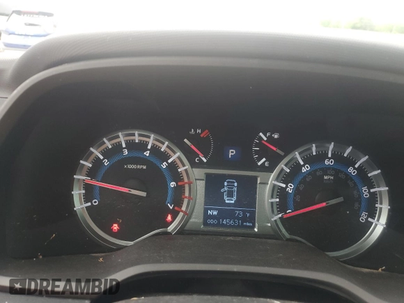 2015 Toyota 4Runner Limited with VIN JTEBU5JR6F5265911, listed as a Copart auction lot 53449585 with 145,631 mi miles and Salvage Title. Bid and sale history available at DreamBid. Image 9.