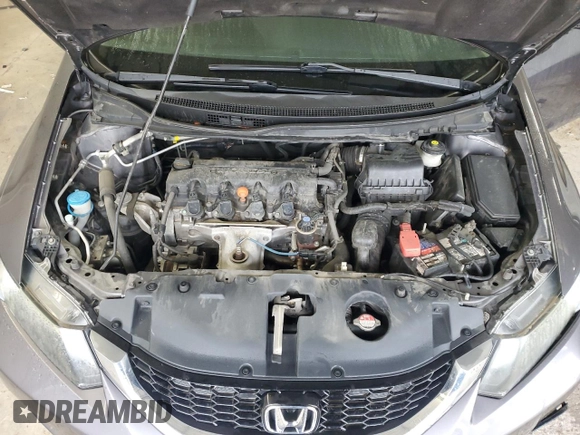 2015 Honda Civic Sedan EX-L with VIN 19XFB2F96FE077350, listed as a Copart auction lot 52552785 with 135,917 mi miles and Salvage Title. Bid and sale history available at carsss.com. Image 11.
