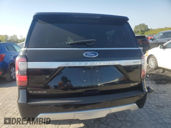2018 Ford Expedition Max Platinum with VIN 1FMJK1MT1JEA44386, listed as a Copart auction lot 75011294 with 77,778 mi miles and Salvage title. Bid and sale history available at DreamBid. Image 6.