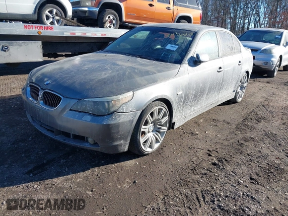 2005 BMW 5 Series 530i with VIN WBANA735X5B048942, listed as a IAAI auction lot 41436642 with Not Provided miles and . Bid and sale history available at carsss.com. Image 2.
