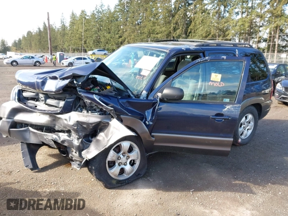 2004 Mazda Tribute LX with VIN 4F2CZ94114KM12271, listed as a IAAI auction lot 41955165 with Not Provided miles and . Bid and sale history available at carsss.com. Image 2.