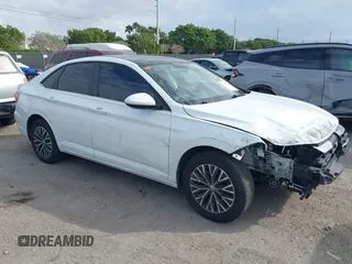 2019 Volkswagen Jetta S z VIN 3VWC57BU9KM209595, wystawiony jako IAAI lot #41616122 z przebiegiem 59 046 mil mil oraz . Historia ofert i sprzedaży dostępna na DreamBid. Obrazek 1.