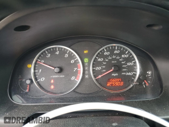 2008 Mazda 6 i Sport VE with VIN 1YVHP80C285M21606, listed as a Copart auction lot 84184734 with 156,097 mi miles and Salvage Title. Bid and sale history available at carsss.com. Image 9.